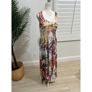 Style & Co, multicolor embellished butterfly abstract print size L